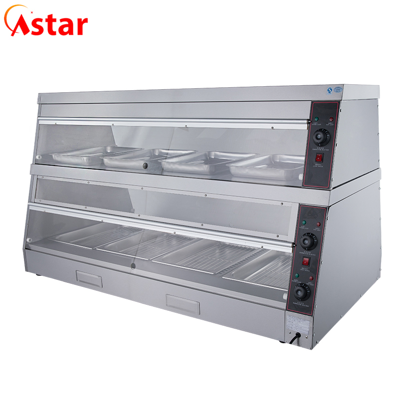 Commercial 1.2m Hot Food Display Warmer From Astar