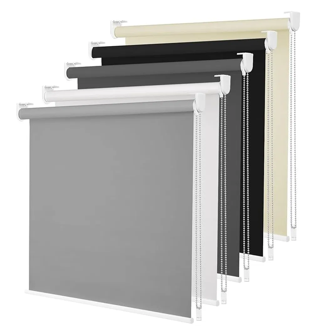 Roller Blinds Manual Control Blackout and Daylight Factory Direct Blinds