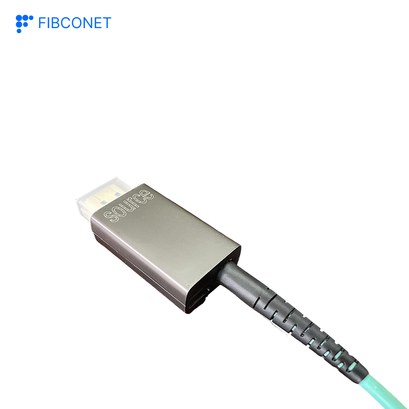 Long-Distance Signal Transmission More 600 Meters Om4 Fiber 8K 48gbps Fiber Optic HDMI Cable