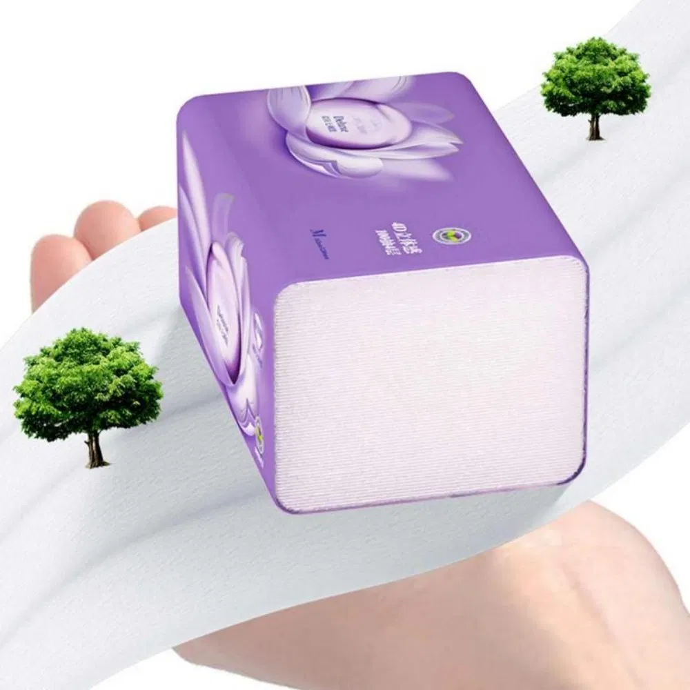 Custom Ultra Soft 2ply 3ply Facial Tissues Tube Modern Free Design Daily Home Use and Travel Car Tissues Paper Box