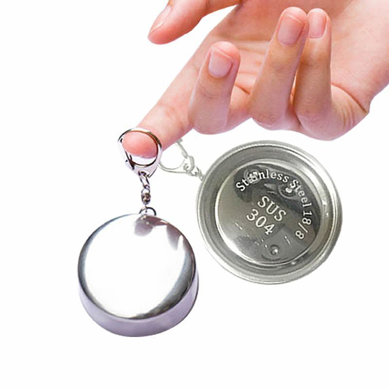 Stainless Steel Camping Mug Camping Folding Cup