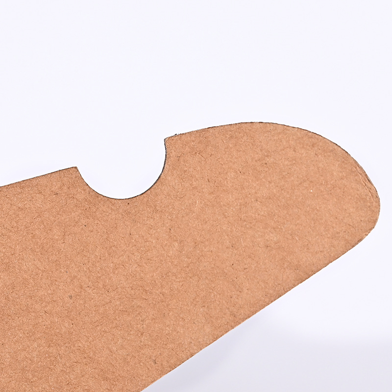 Custom Logo Eco Friendly Recyclable Kraft Paper Cardboard Kids Clothes Paper Hangers
