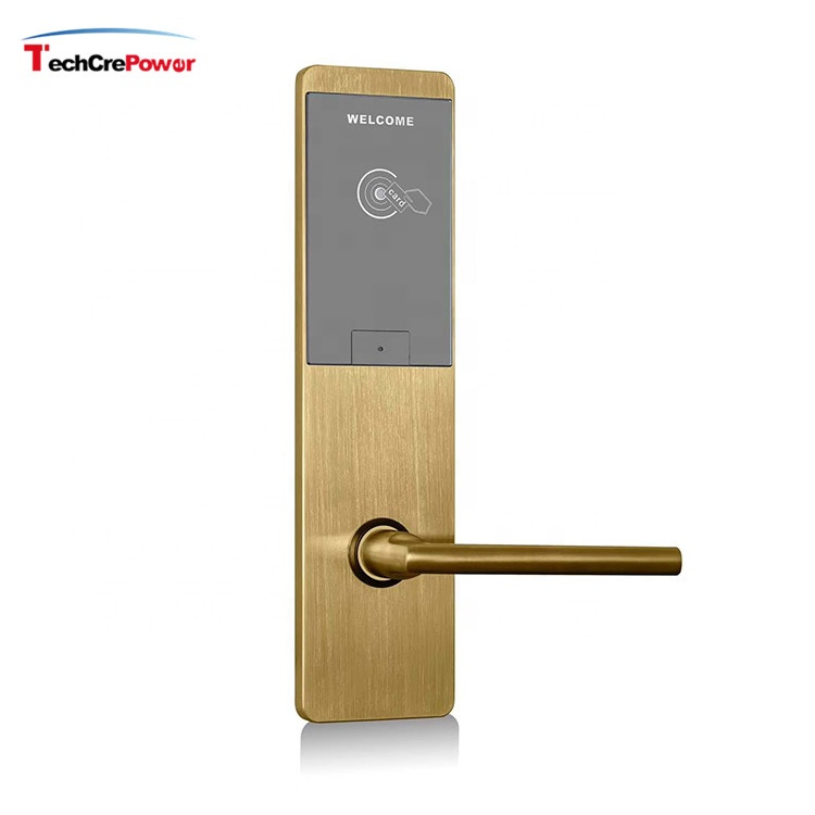 E823 New High Quality High Sensitive Control Zinc Alloy Card Hotel Door Lock