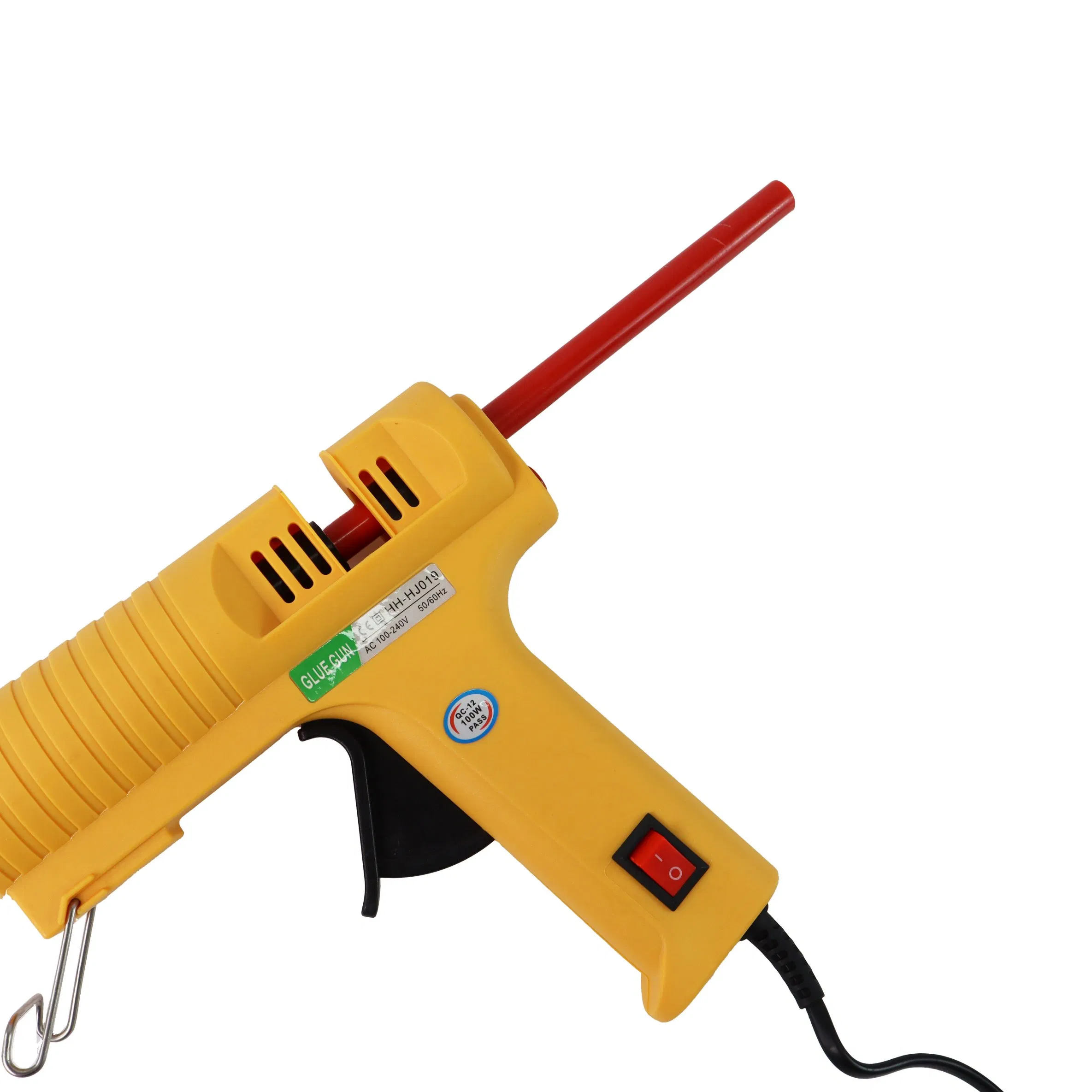 Термоклеевой пистолет CRECRA 60-100Вт с клеевыми стержнями