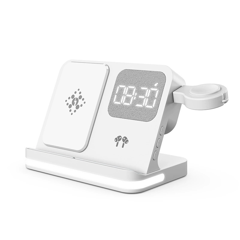 Беспроводная зарядка-лампа с будильником Invisible Charger Lamp2026