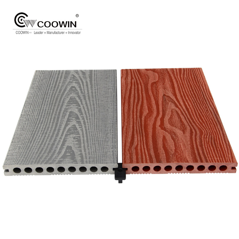 WPC Wood Plastic Composite Decking Board for Outdoor Decking Ts-04
