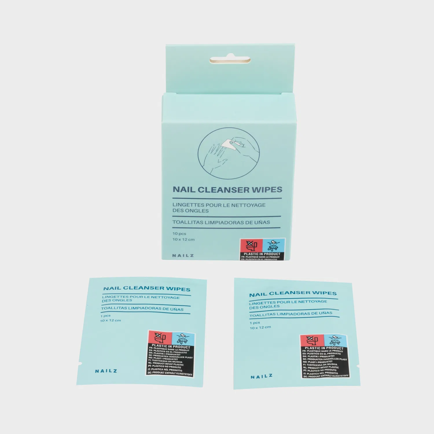 Nail Cleanser Wipes for Manicure