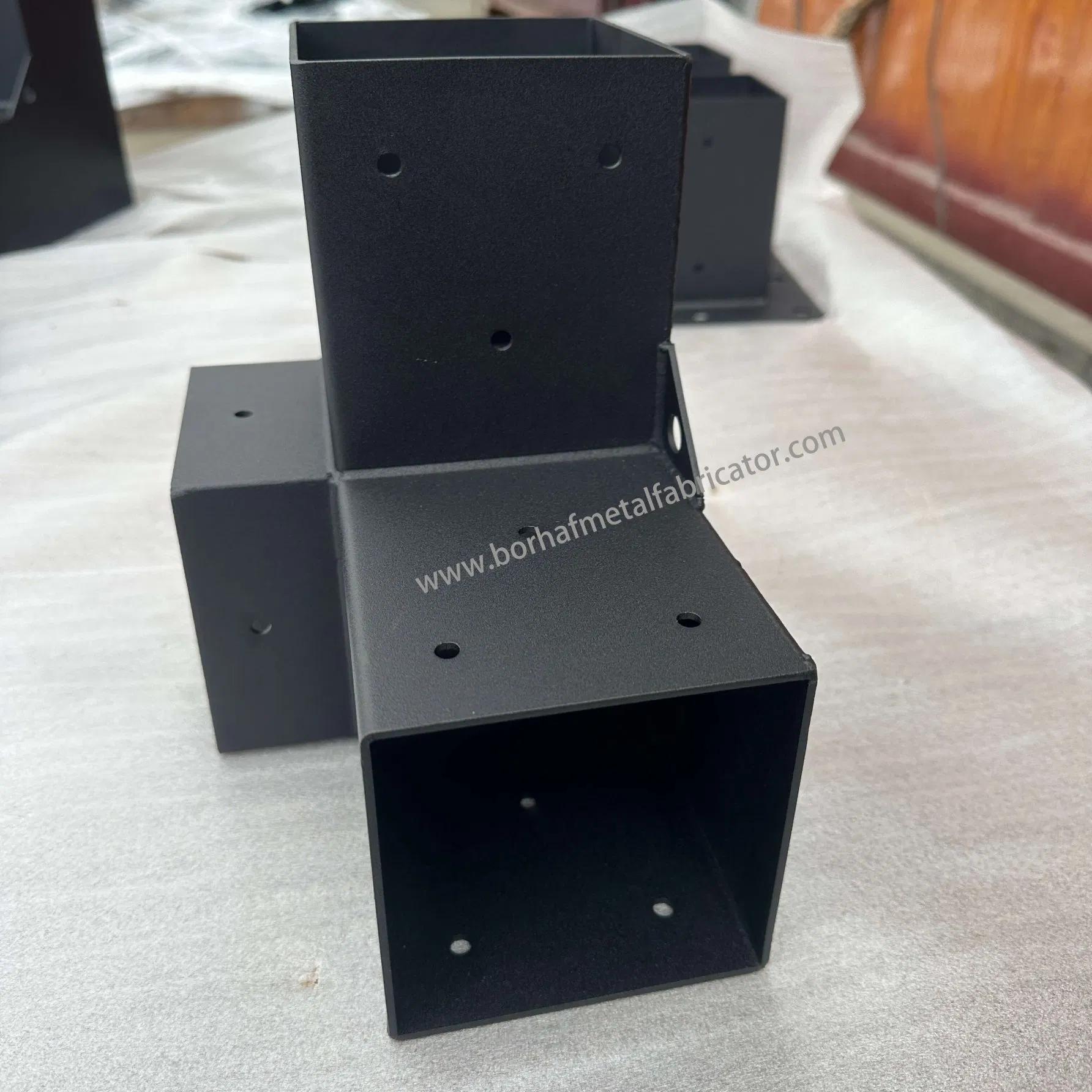 Square Bracket for Pergola Posts 4"X4" Post Base Brackets Corner Bracket