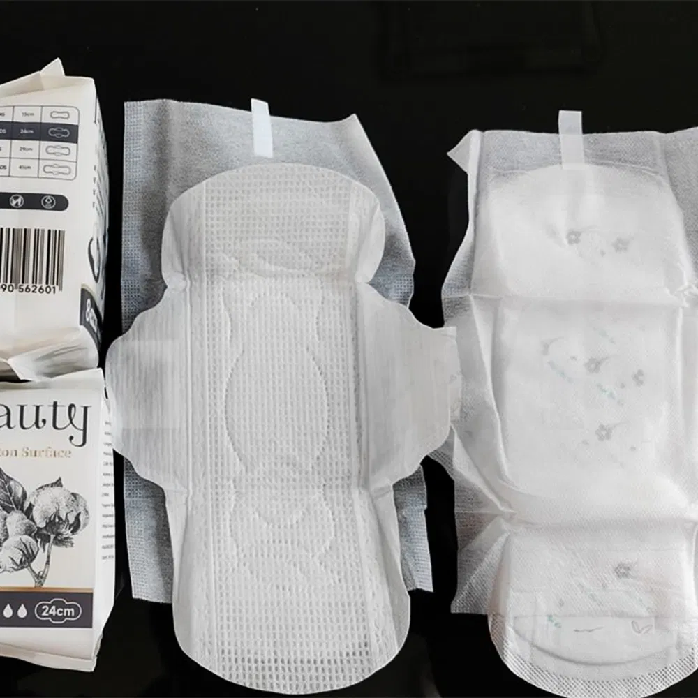 Best Seller 100% Organic Cotton Menstrual Feminine Sanitary Napkins Pads for Woman for M Beauty