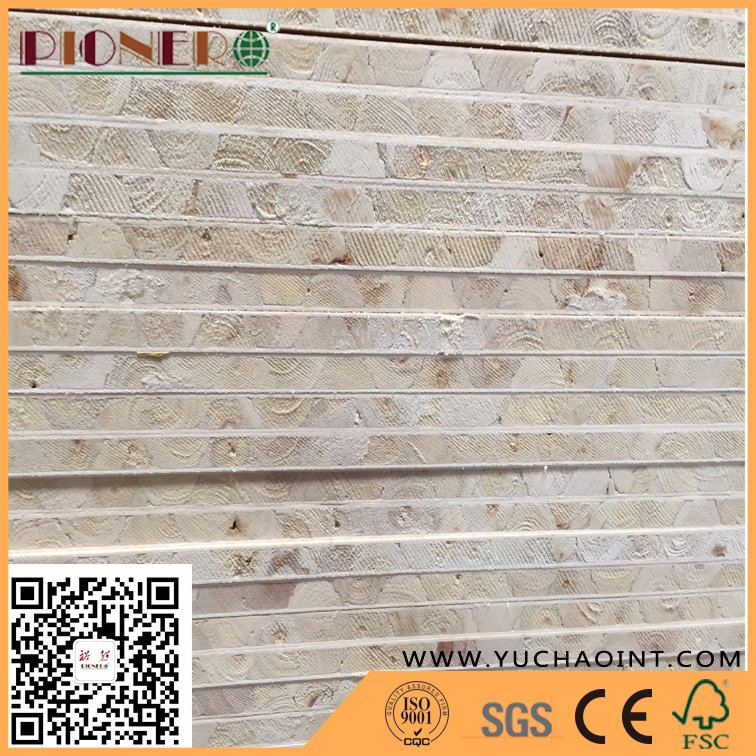 Engineered Veneer Faced Blockboard for Decoration