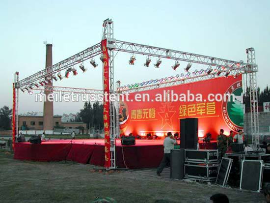LED Concert Exhibition DJ Concert Lighting Aluminum Concert Stage Roof Truss