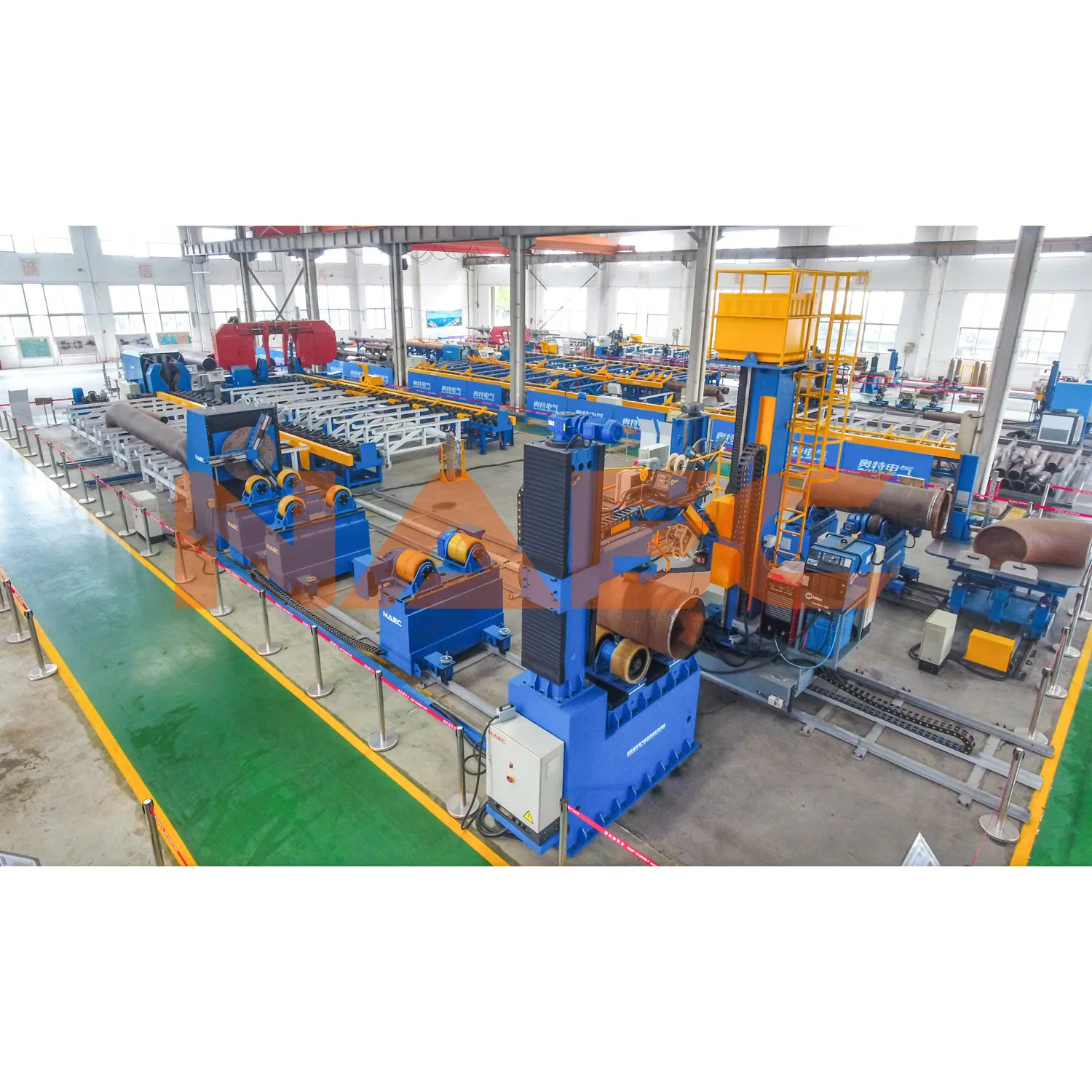 High Efficient Solution for Pipe Pressure Vessel Fit-up and Welding