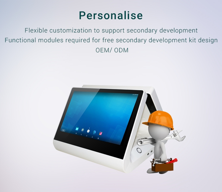 Checkout for Retail Stores Cafes Efficient Desktop POS Machine