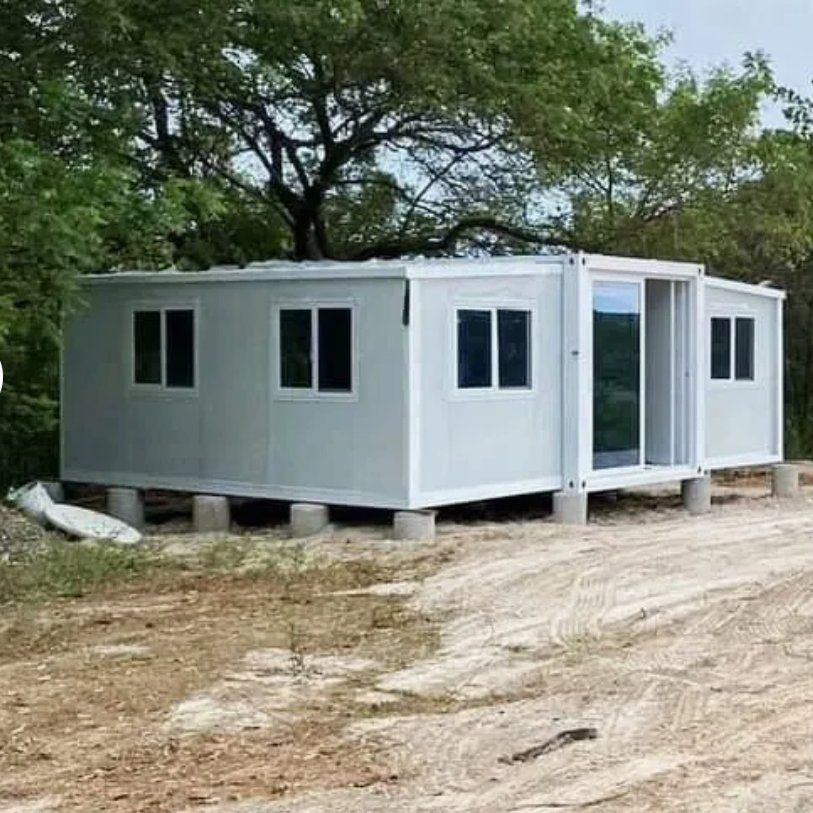Portable Container House Factory Price Foldable Storage Prefabricated Expandable Folding Prefab Houses Modern Container for Sale