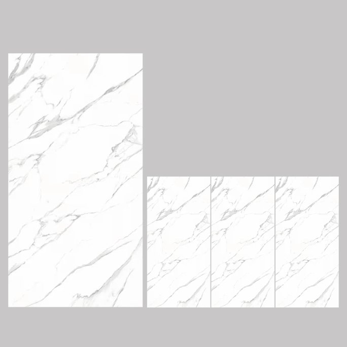 Artificial Stone Wall Cladding Countertops Sintered Slab Matt New Snow Stone Sintered Stone