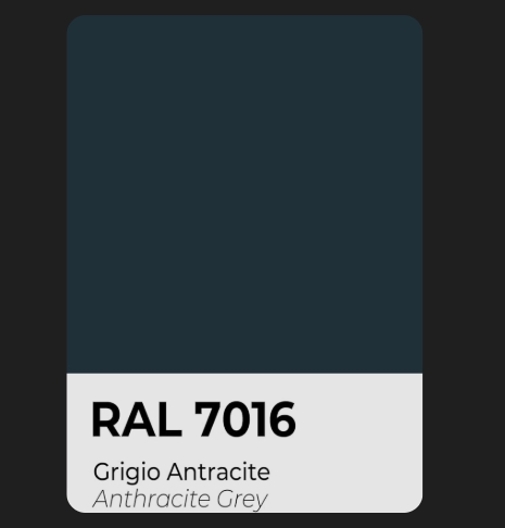 1500X3050mm 3mm Ral7016 Anthraite Grey Dibond Aluminum Composite Panel