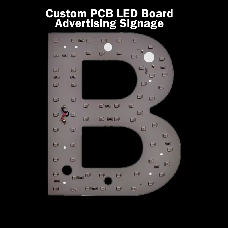 PCB LED Signage Board Manufacturer Mini Acrylic Letter Sign Display Digital Signage