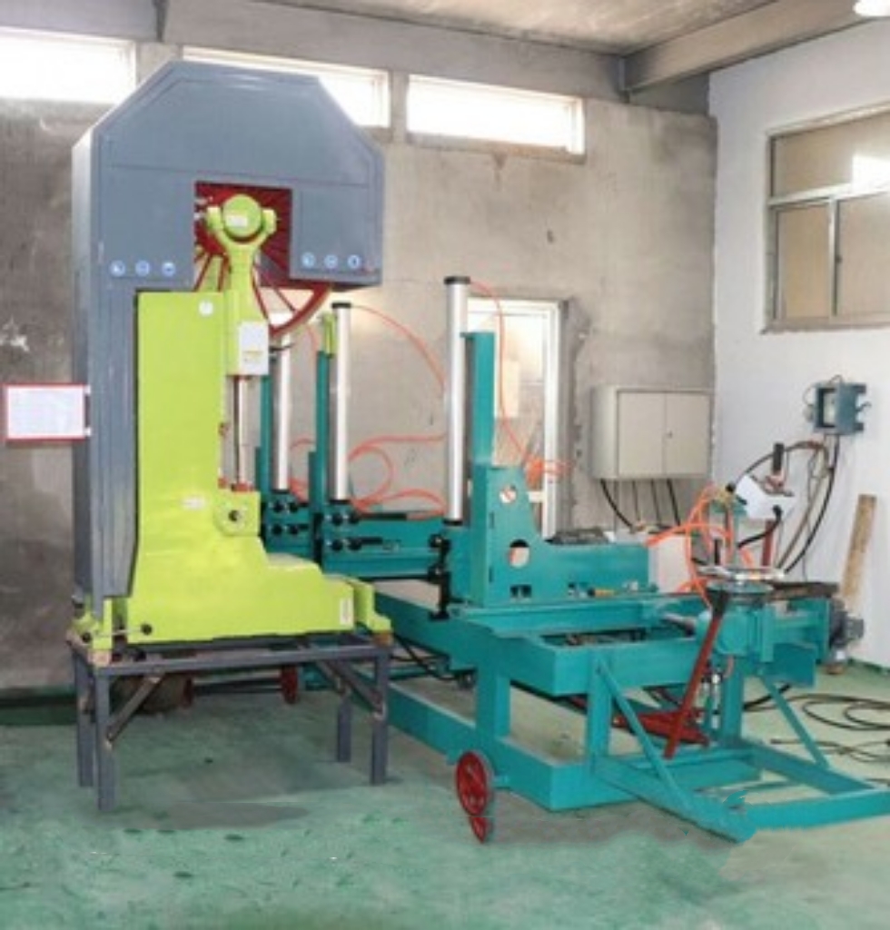 Ленточная пила вертикальная со столом настольная