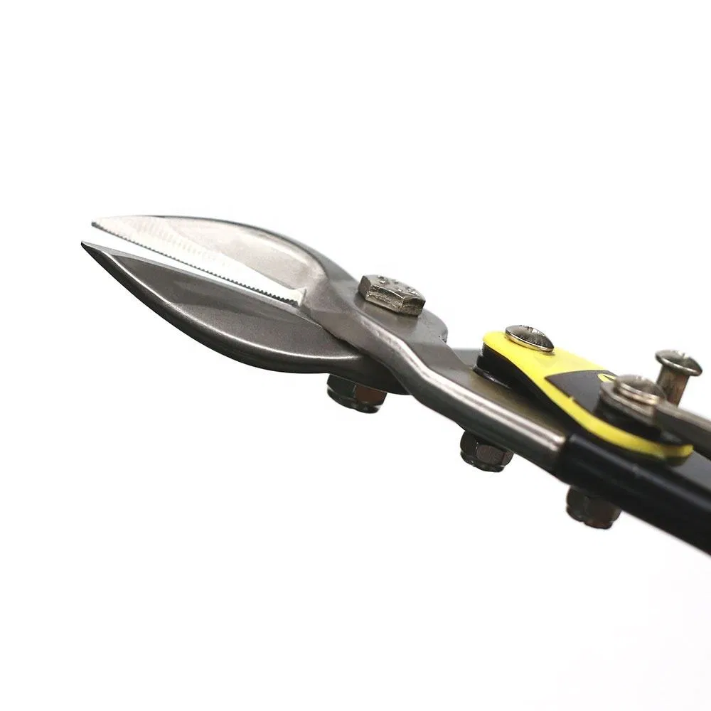Heavy Duty Carbon Steel Cutting Tin Aviation Iron Snips Cutter Scissors