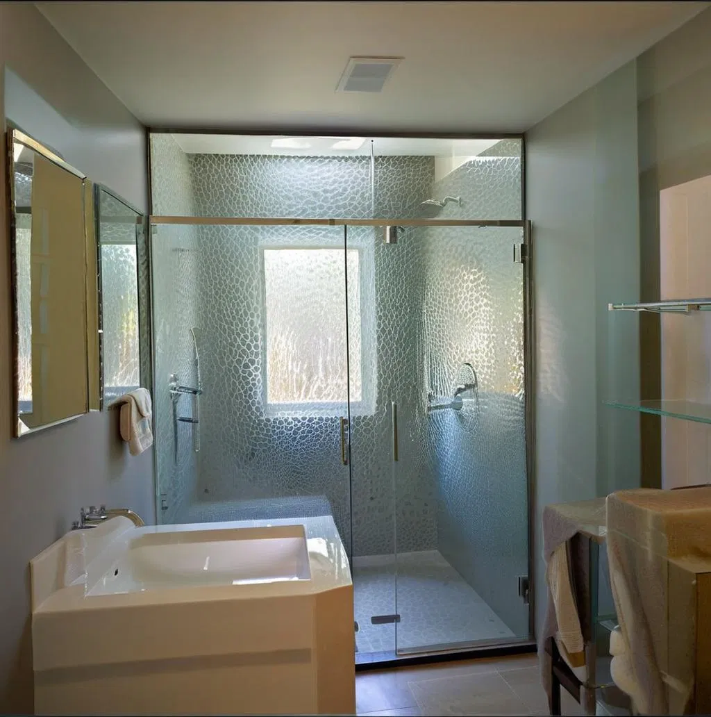 8mm Thick Tempered Safety Glass for Shower Door