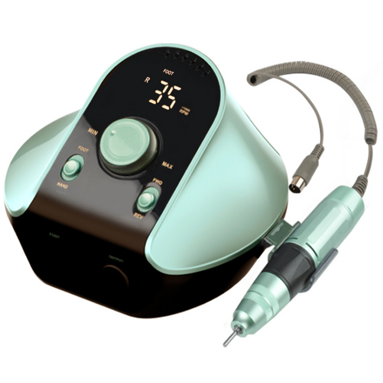 Adjust Direction 35000rpm Electric Acrylic Nail Drill Machine for Home, Nail Art Salon Use