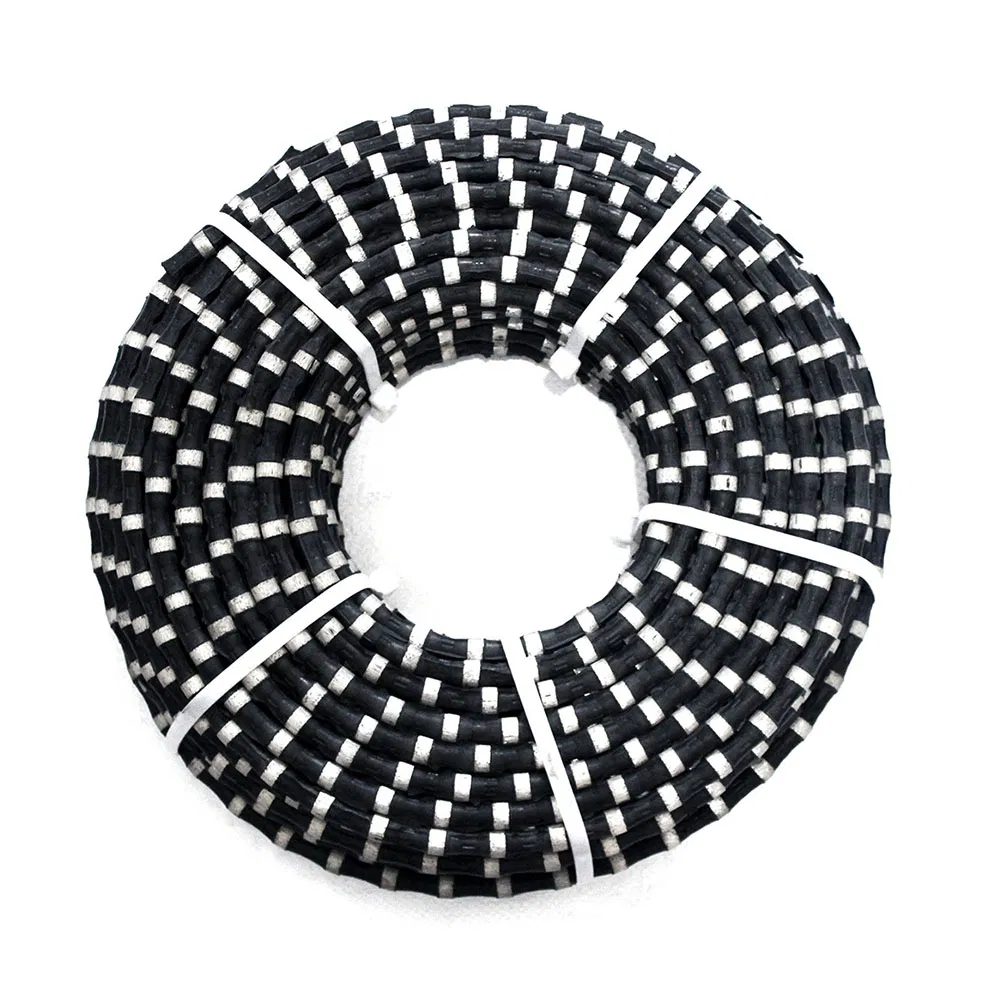 Diamond Wire Cutting Mining Rope Saw with Connector Closed Loop Diamond Wire Saw for Granite Marble Jade Concrete Stone