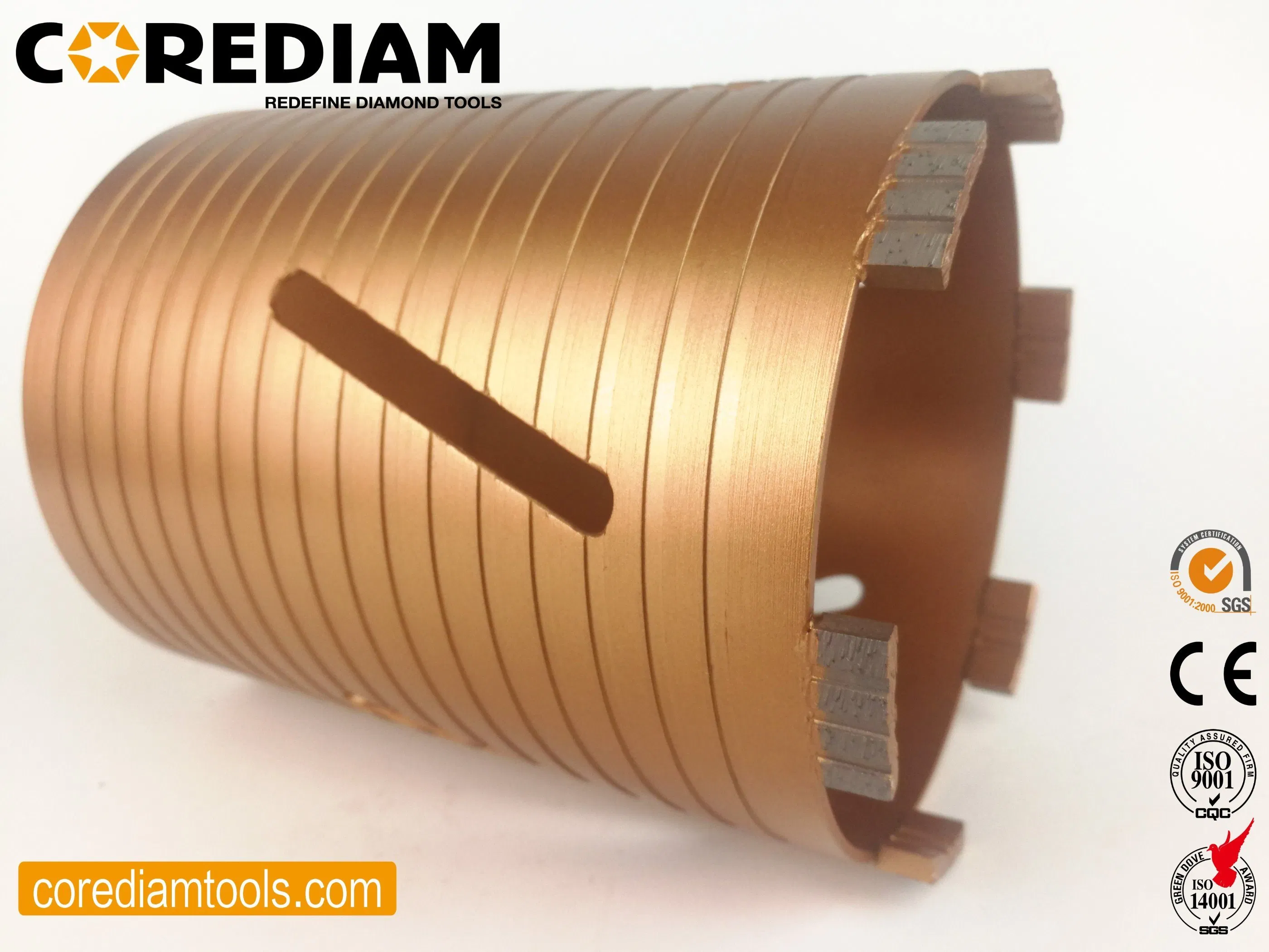 Алмазная коронка 102 мм для бурения бетона