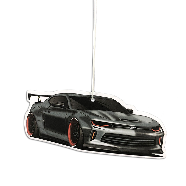 Irregular Shape Car Air Freshener Scents Paper Card Refresher Perfume Paper Hanging