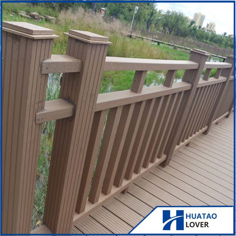WPC Capped Embossed Composite Hollow Decking Outdoor Decking