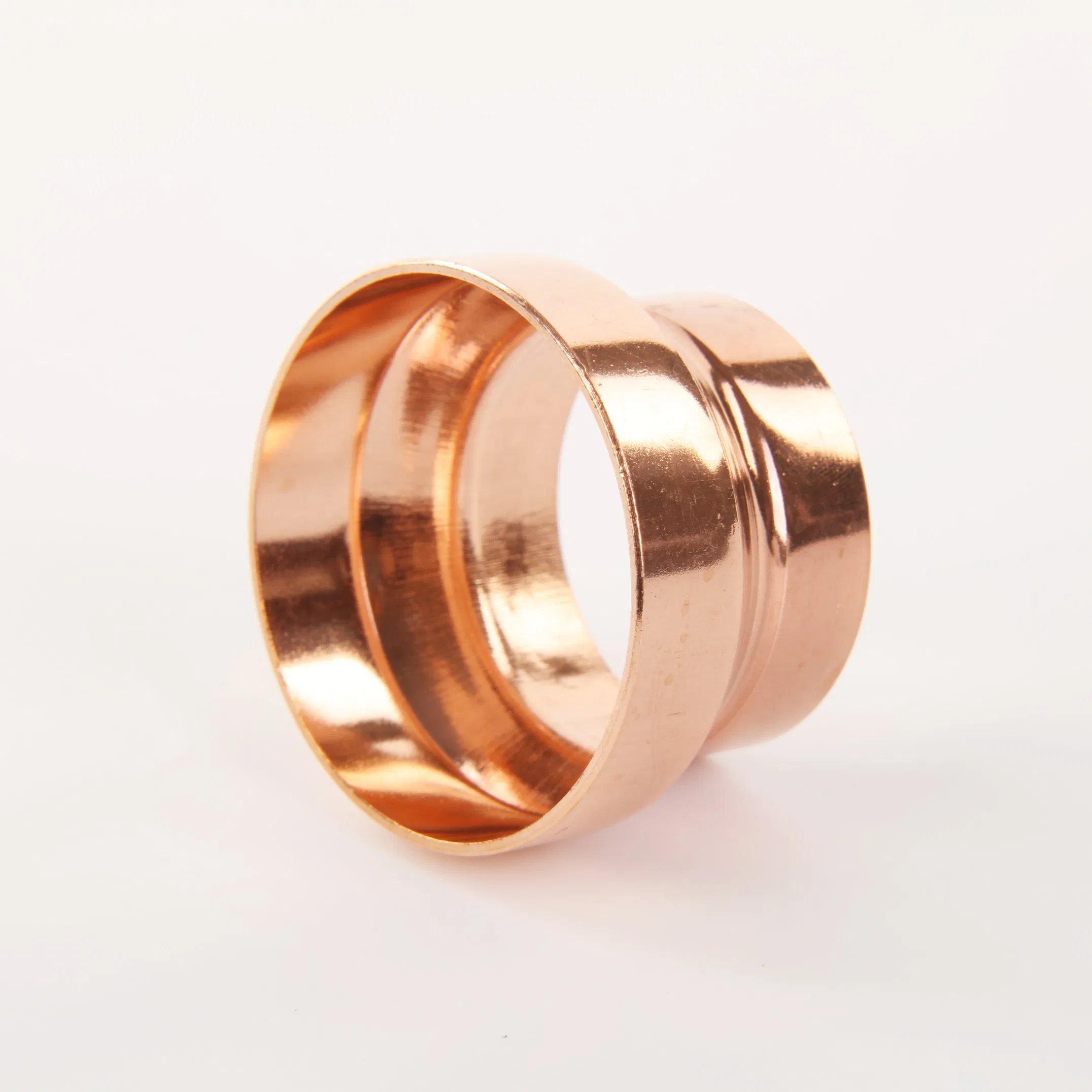 Hot Sale Copper Welding Fittings Soldered Reducing Coupler C*C