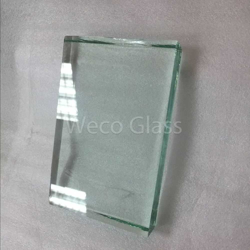 Anti-Reflective 0.2mm Cutting Tolerance Clear Float Architectural Glass for Glass Staircases