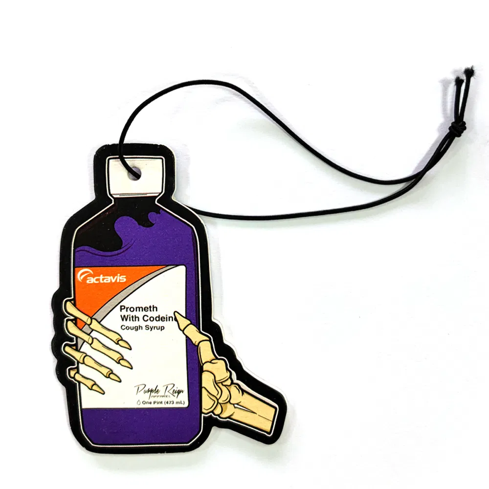 Customized Logo Design Funny Hanging Air Freshener/Custom Aroma and Shape Paper Car Air Freshener Long Lasting Fragrance Retention