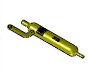 Copper Filter Drier Tube for Freezer and Refrigerator Spare Parts