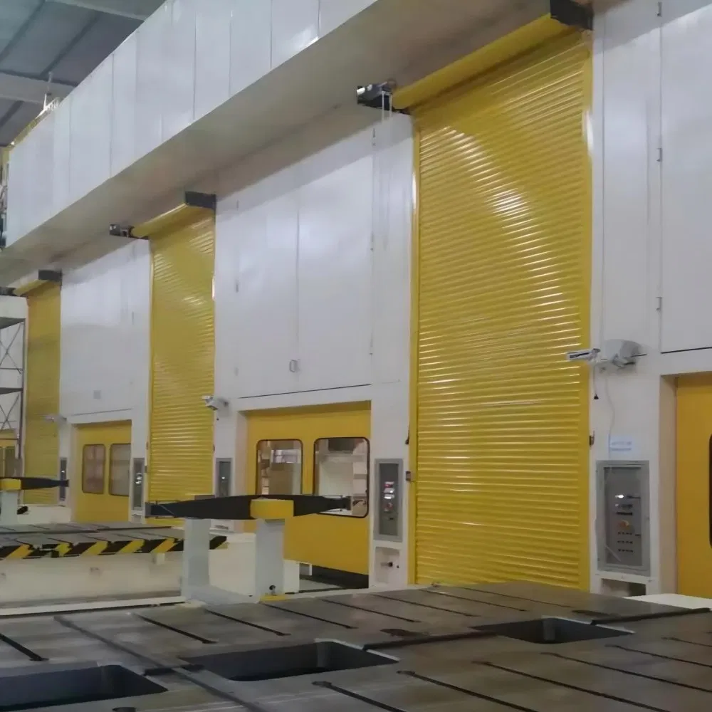 Industrial Exterior & Interior Automatic Remote Controlled Automatic Sectional Galvanized Steel Fire Rolling up Roller Doors