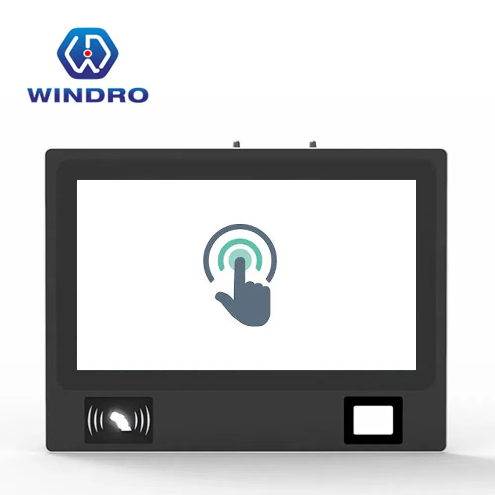 18.5-Inch Fanless Touch LCD Screen Android Win 11 Tablet PC with 4+32GB All-in-One NFC Monitor Industrial Panel PC for Business