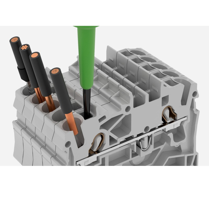 Variocrimp 15 Crimping Tool, for Insulated and Uninsulated Ferrules, Wago 206-1216