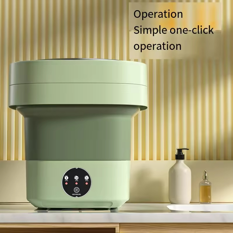 Wholesale High Quality Portable Blue Light Mini Washing and Drying Machine