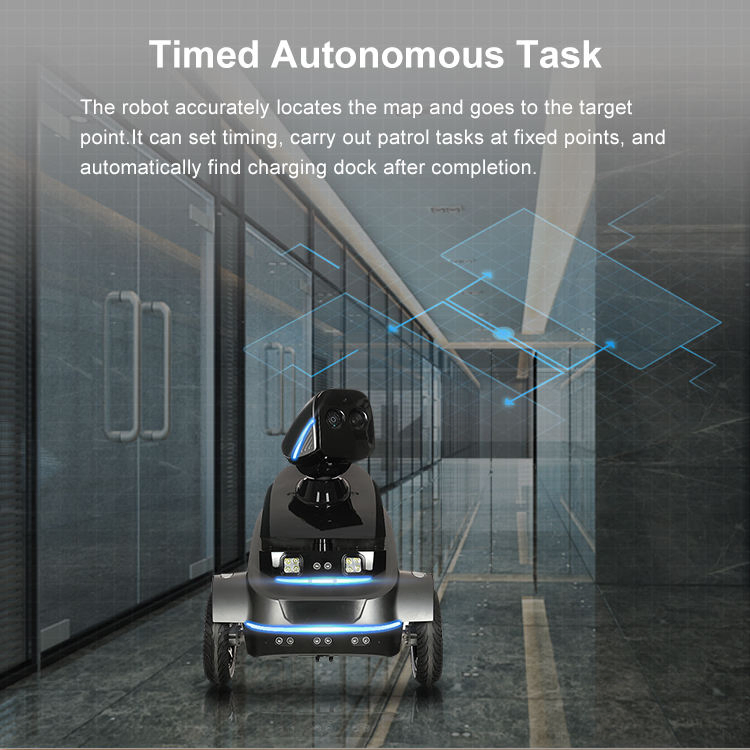 Padbot S2 Security Robot Automatic Alarm Moving Patrol Ai Robots