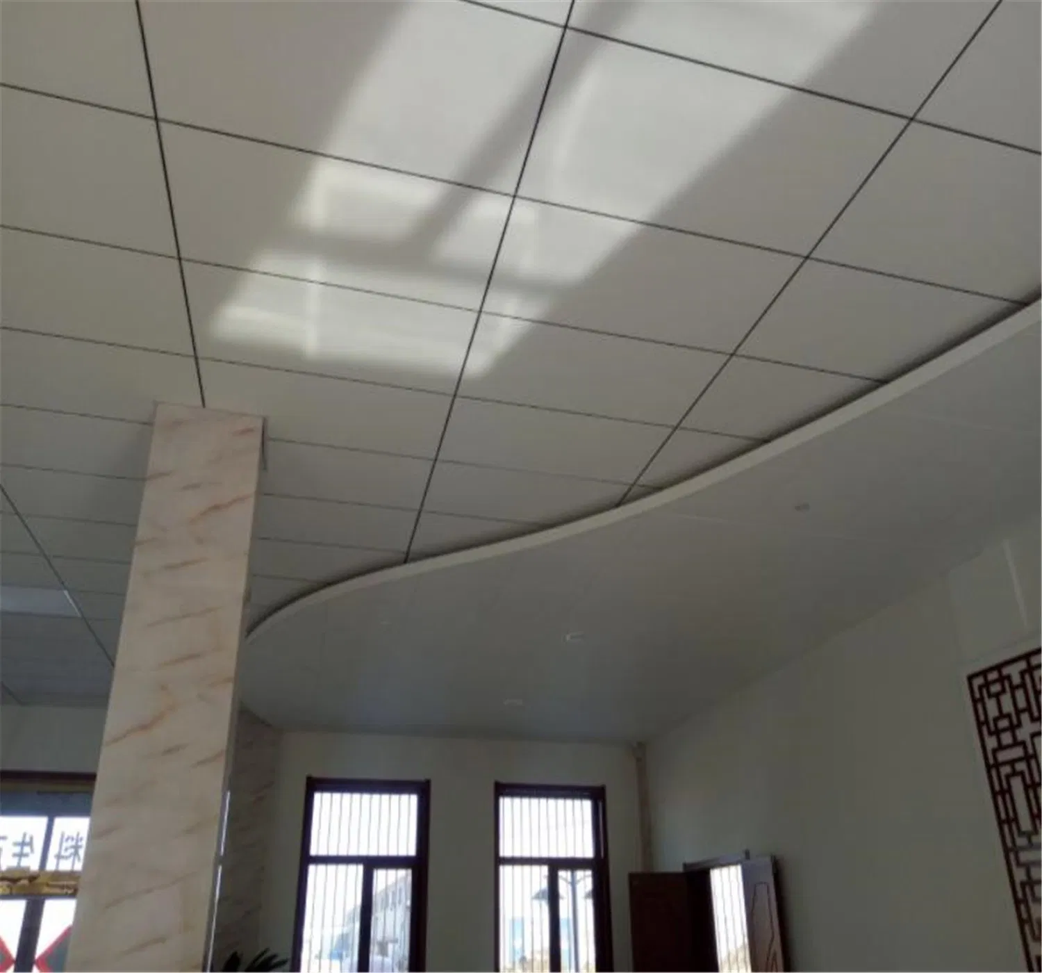 Fashion Suspended Fiberglass Ceiling Panels Factory Acoustic Tiles