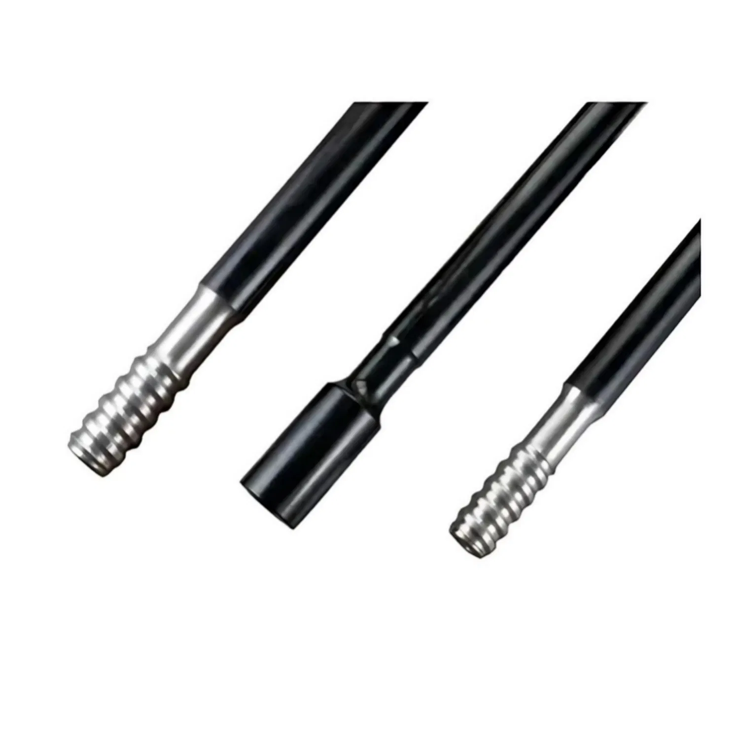 Heavy Duty Thread Saver Sub for Drill Rod Connections Protecting Valuable Threads From Damage During Makeup and Breakout in Tough Mining Conditions