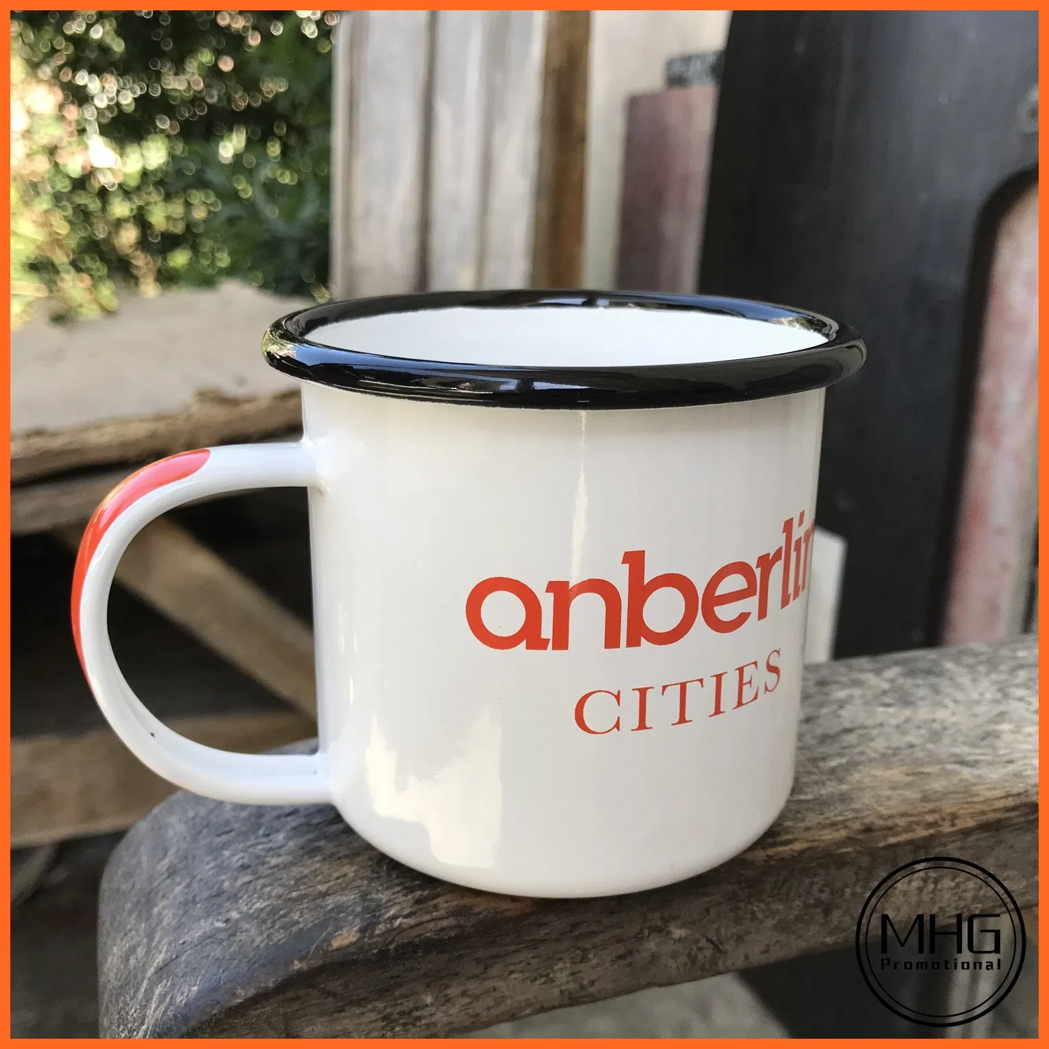 Customized Enamel Metal Mugs