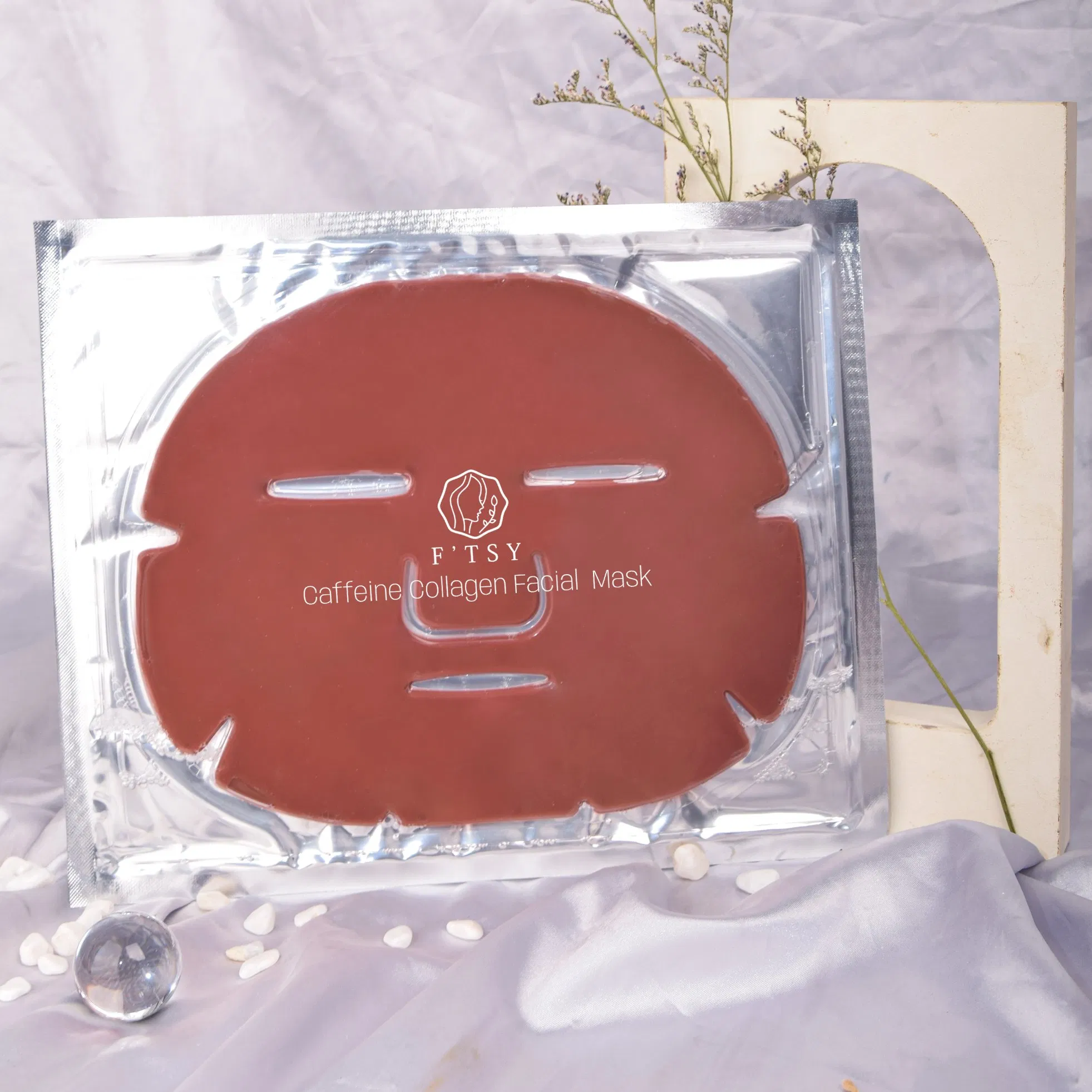 OEM Hydro Gel Face Mask Face & Body Mask Disposable Facial Caffeine Collagen Sheet Mask