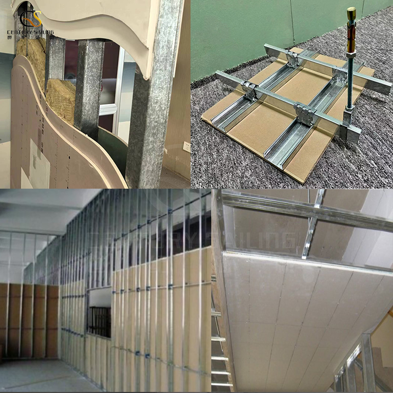 1200X2400mm 9.5mm Water Resistant Paper Faced Gypsum Board Manufacturer for Office