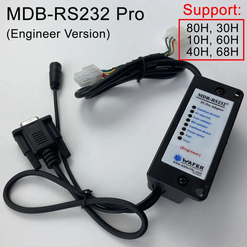 Mdb-RS232 (MDB2PC) New Version Support Age Verification Interface Compatible