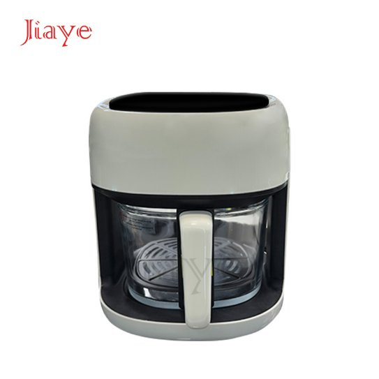 Digital Air Fryer Touch Screen Non-Stick Plastic Basket Oil-Free Cooking for Home