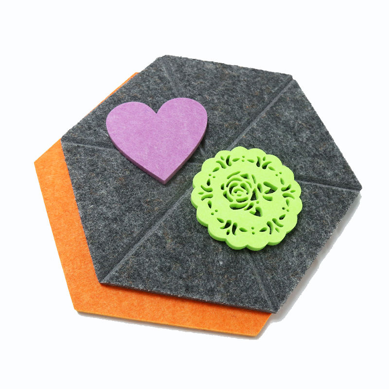 High Quality Modern Pet Polyester Fiber Acoustic Panel Wall Ceiling Colorful Non-Toxic