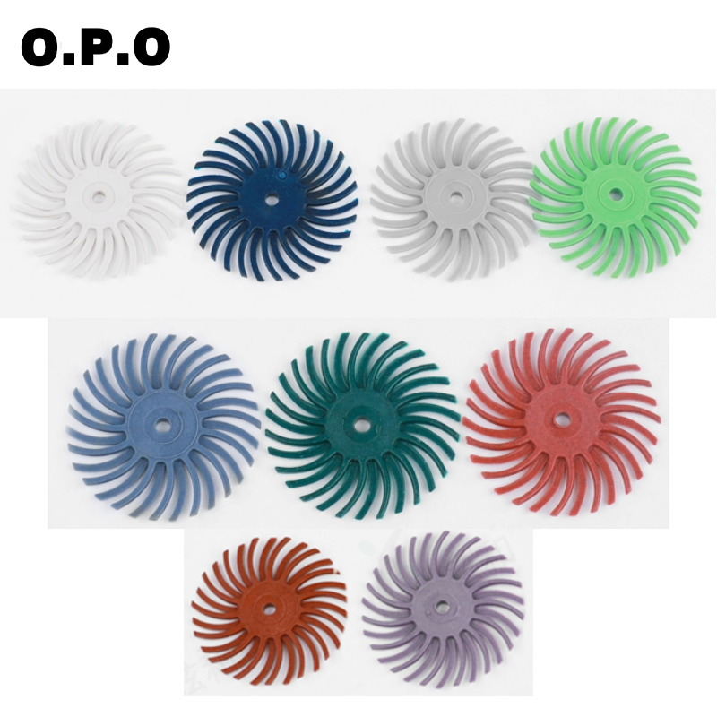 Щетка дисковая радиальная 6 дюймов, розовая, для полировки