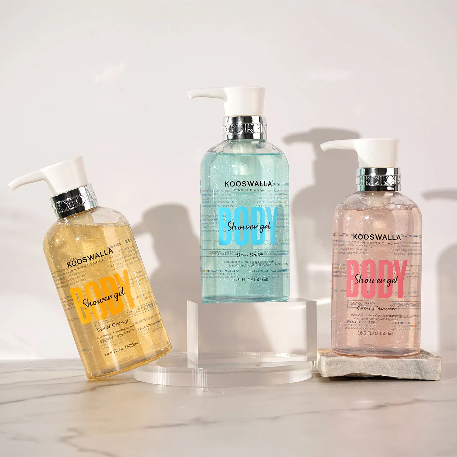 Professional Bath Cream Orange Shower Gel