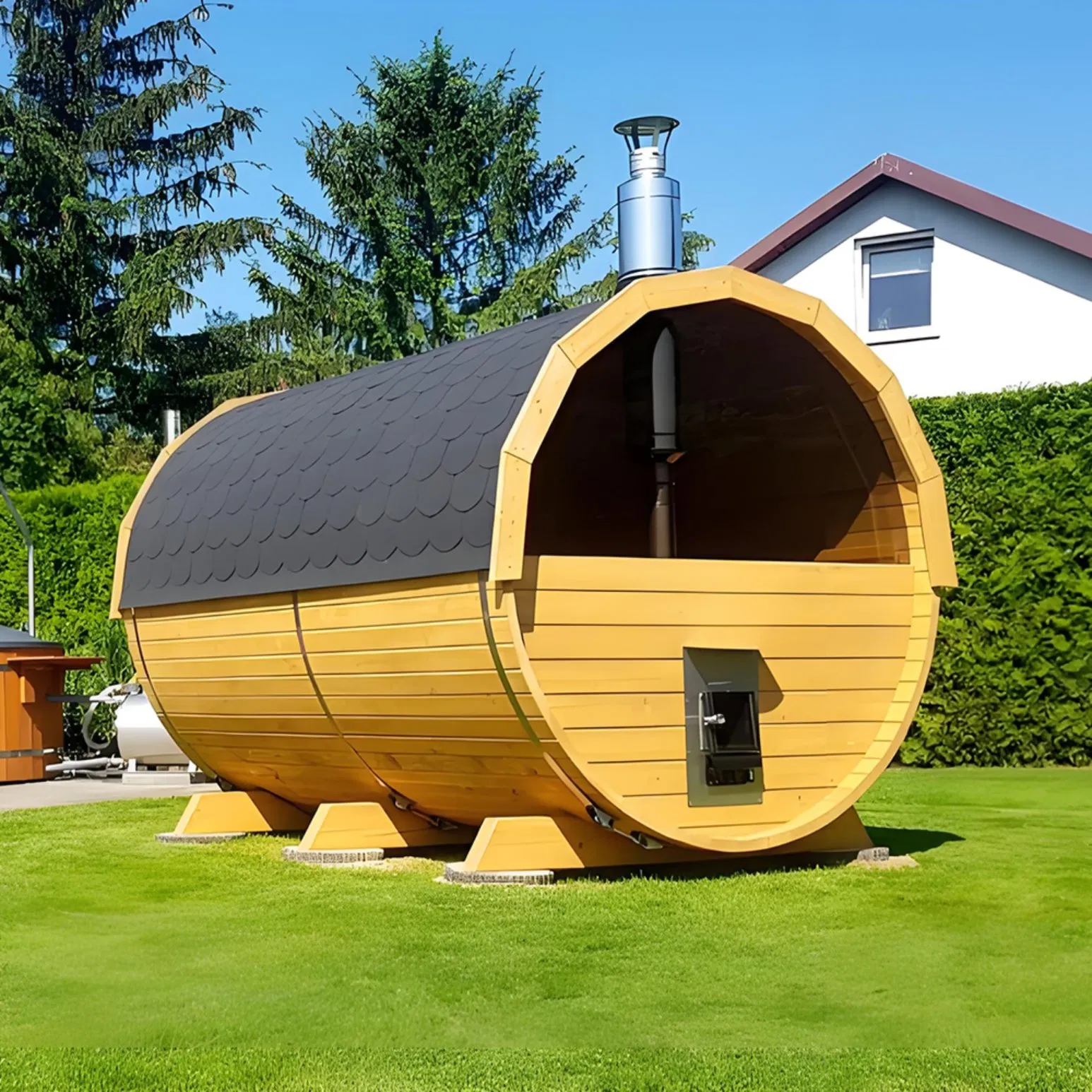 Инфракрасная сауна Boda Outdoor с хромотерапией