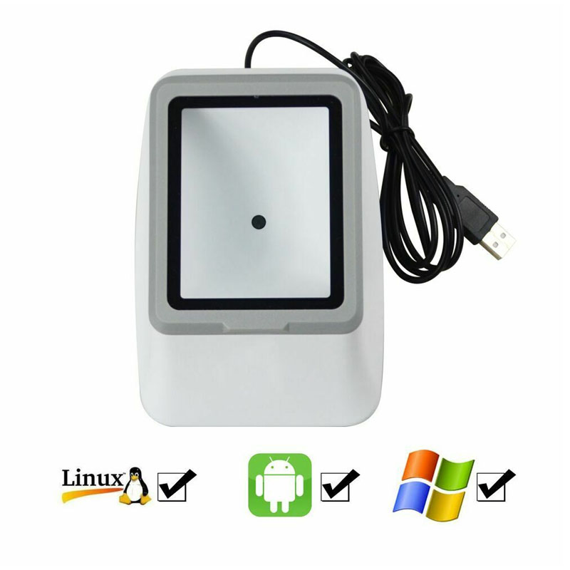 Factory Scan Code Payment Scanner USB Barcode Scanner Desktop Barcode Scanner Qp1612